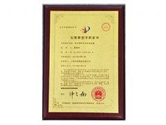 New plastic wire drawing and winding device - utility model patent certificate